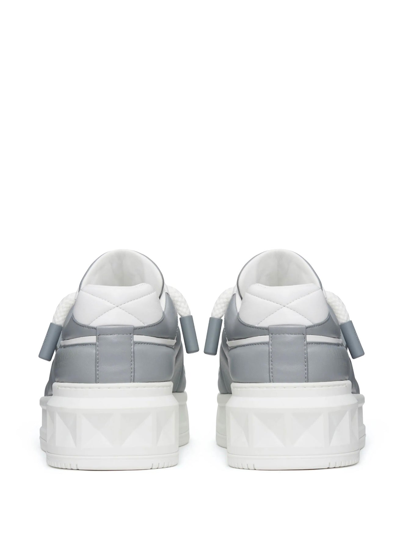 TENIS VALENTINO GRUESOS GRIS BLANCO