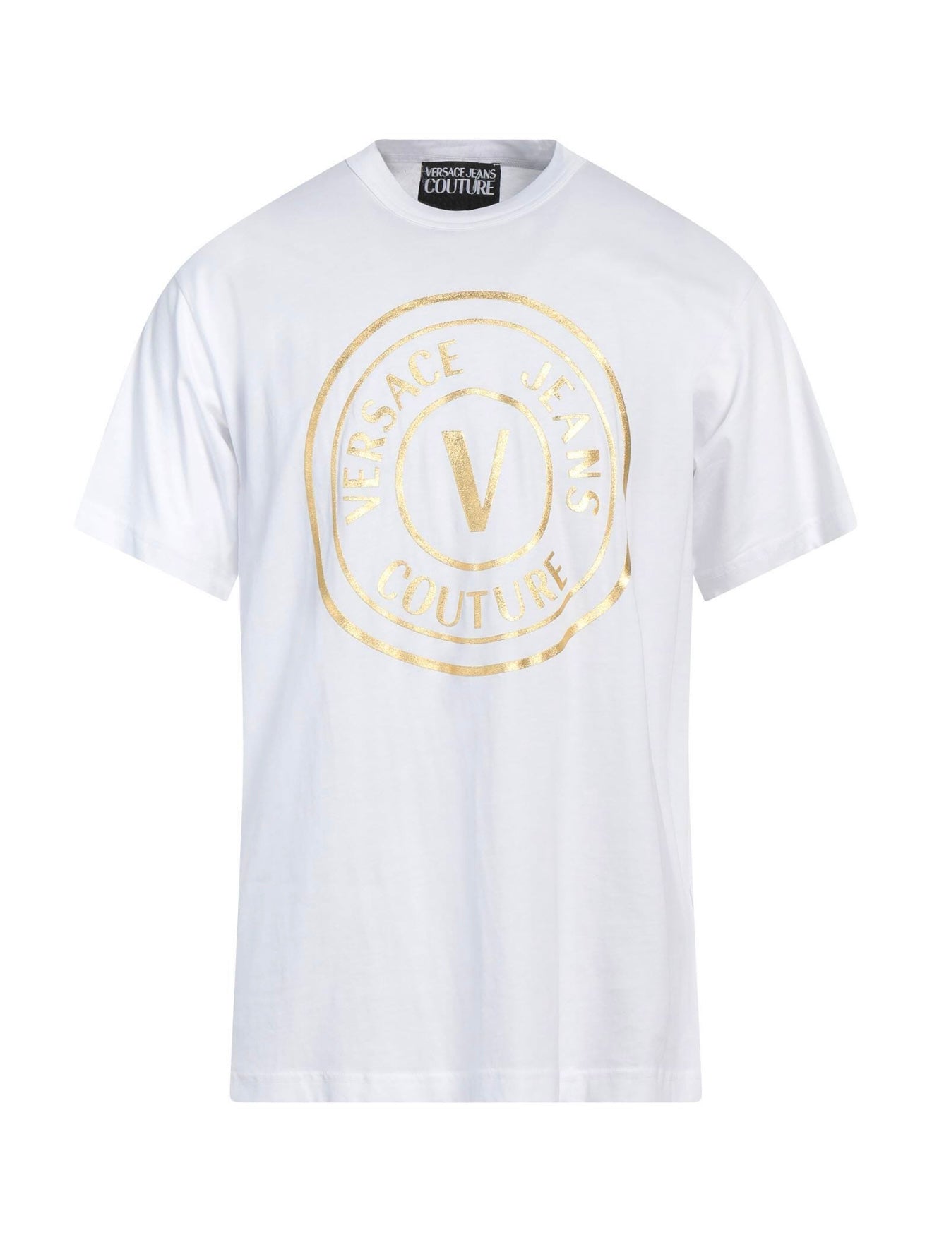 VERSACE JEANS BLANCA CIRCULO DORADO
