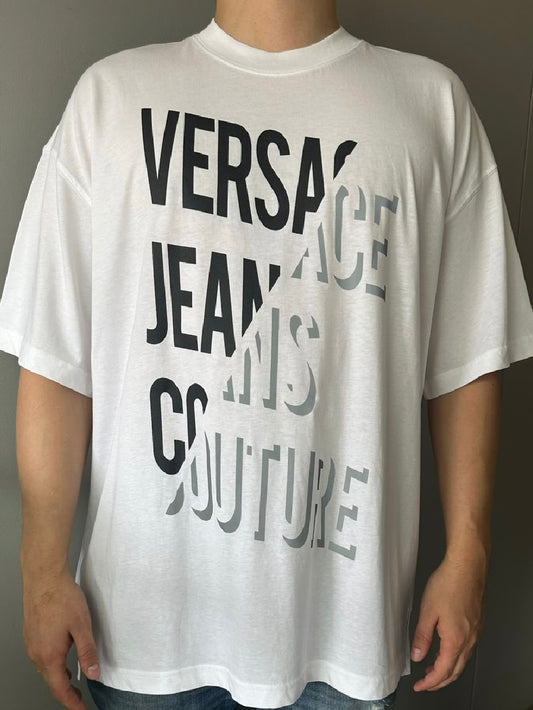 VERSACE JEANS BLANCA LETRAS PARTIDAS