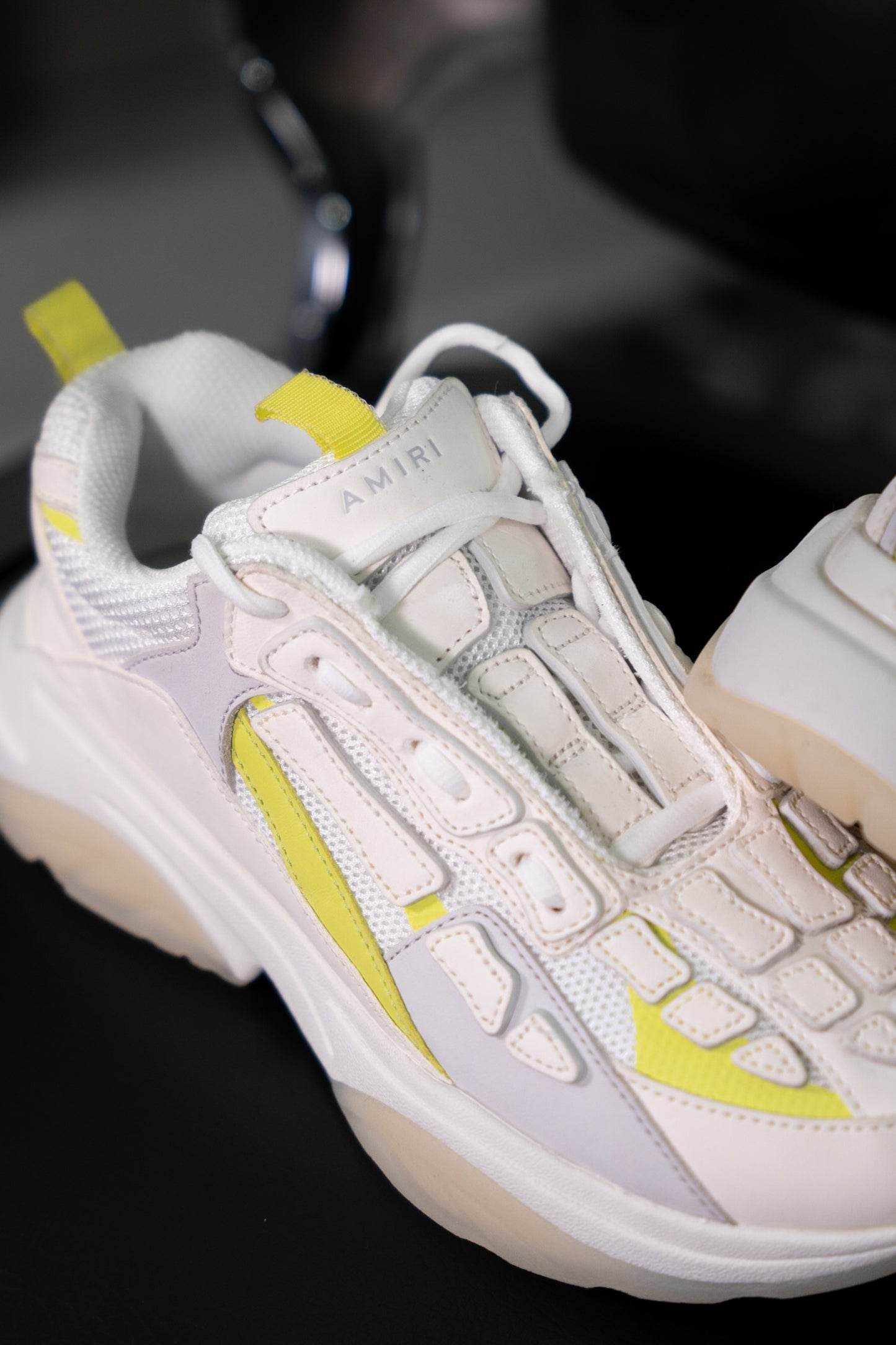 TENIS AMIRI BLANCOS VERDE