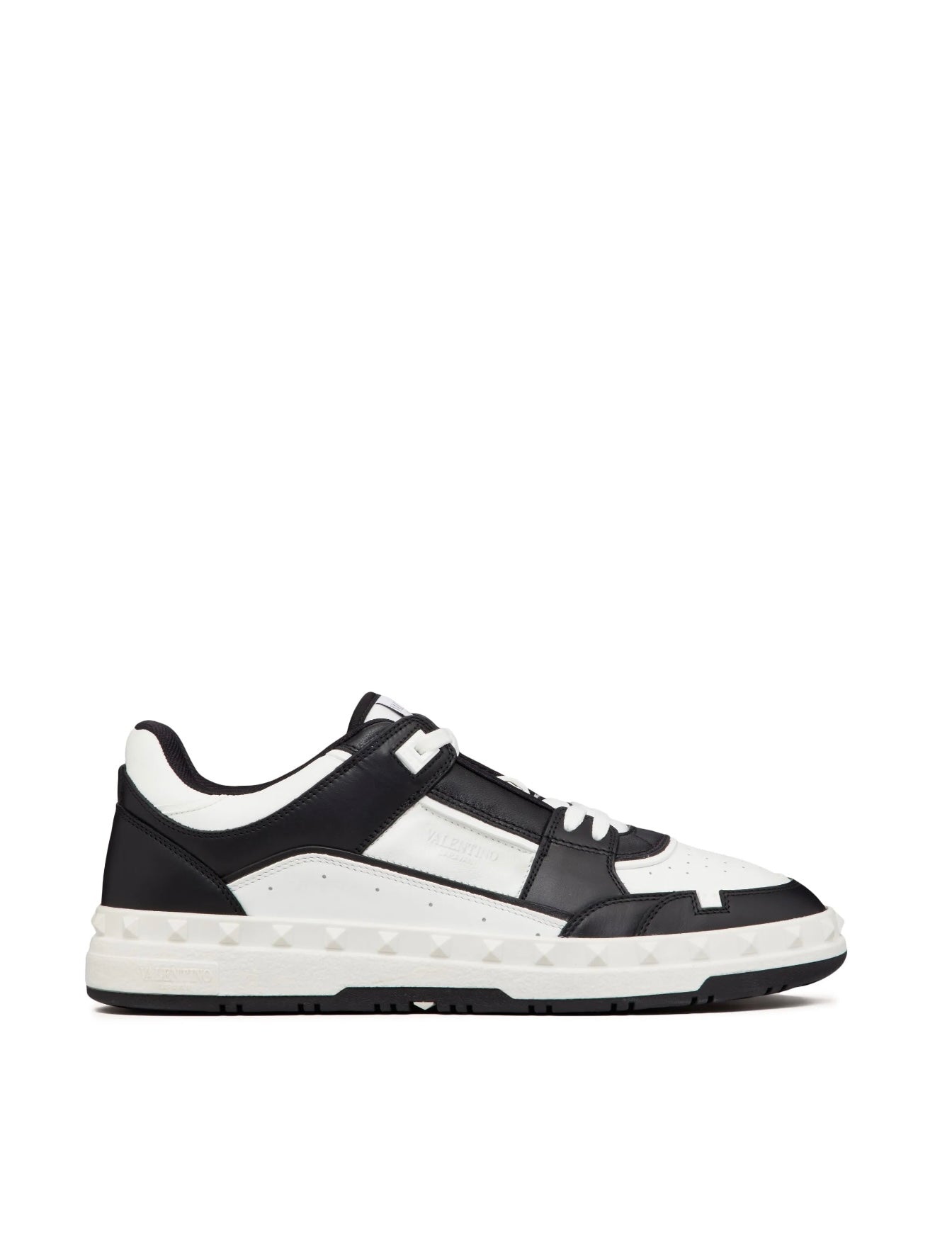 TENIS VALENTINO NEGRO BLANCO BAJITOS