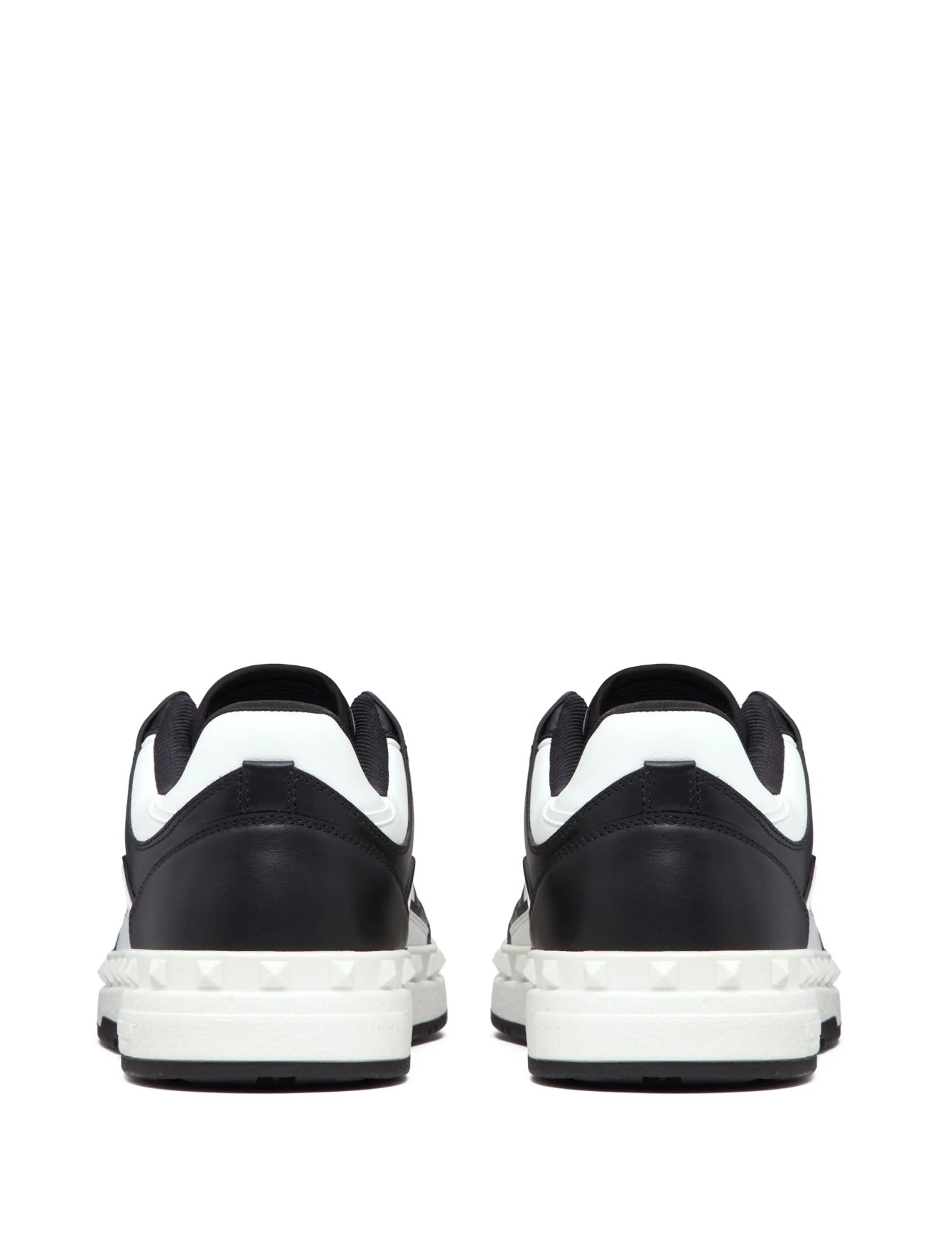 TENIS VALENTINO NEGRO BLANCO BAJITOS