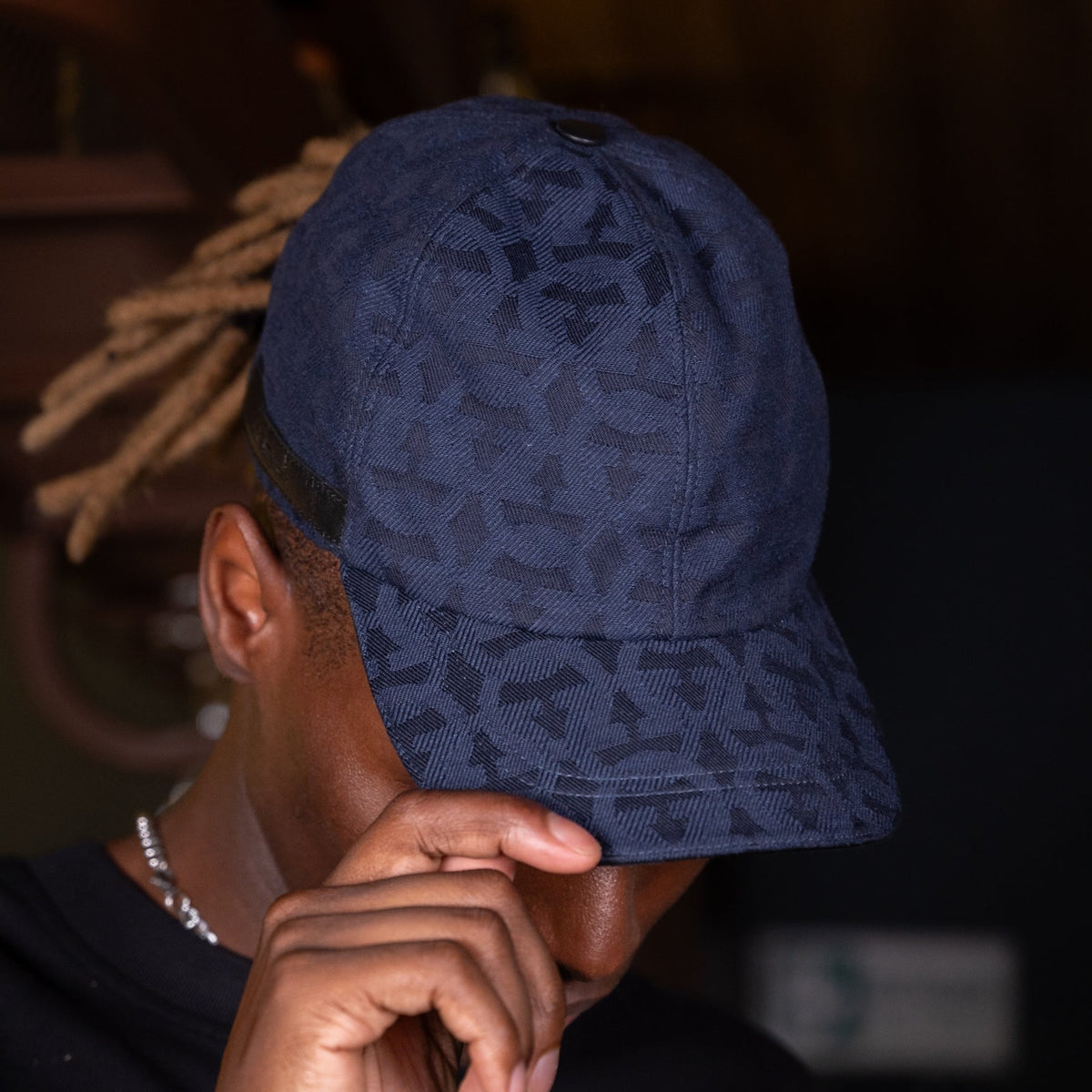 GORRA FERRAGAMO AZUL