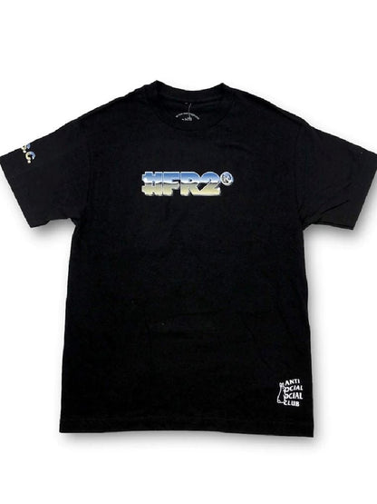 CAMISETA ANTISOCIAL NEGRA AZUL