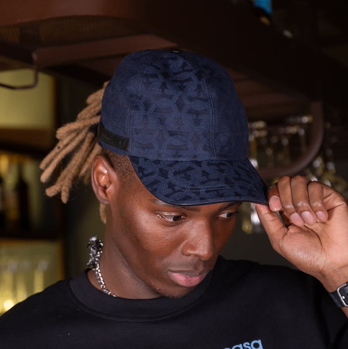 GORRA FERRAGAMO AZUL
