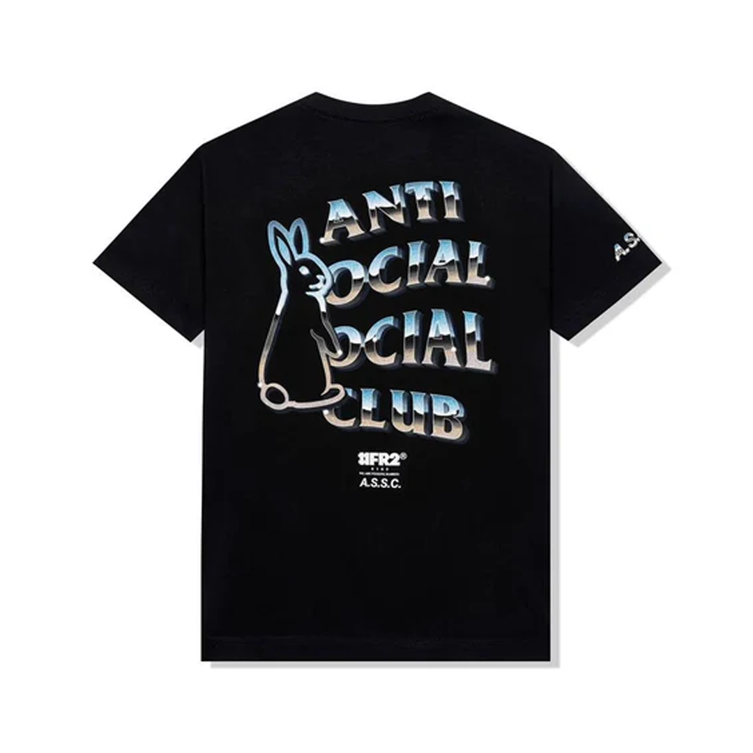 CAMISETA ANTISOCIAL NEGRA AZUL