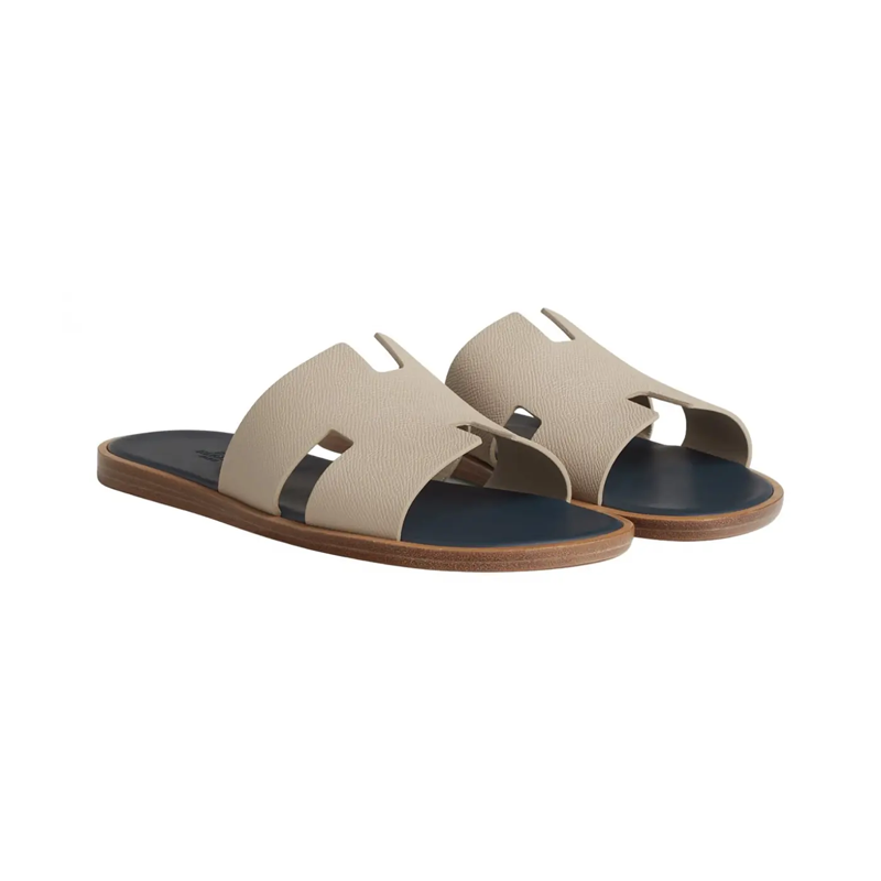 CHANCLAS HERMES GRIS