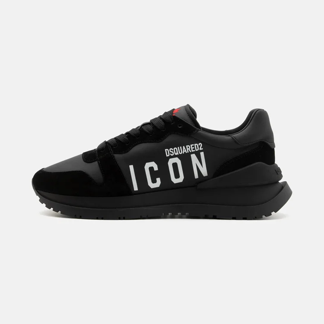 TENIS DSQUARED2 NEGROS ICON