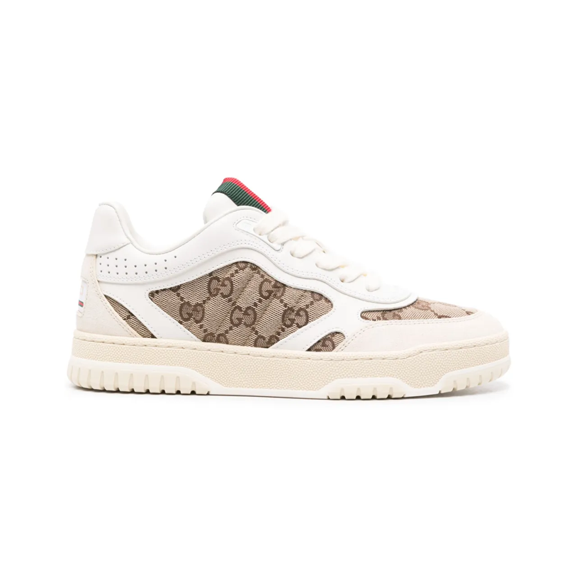 ZAPATOS GUCCI BEIGE MONOGRAM MUJER