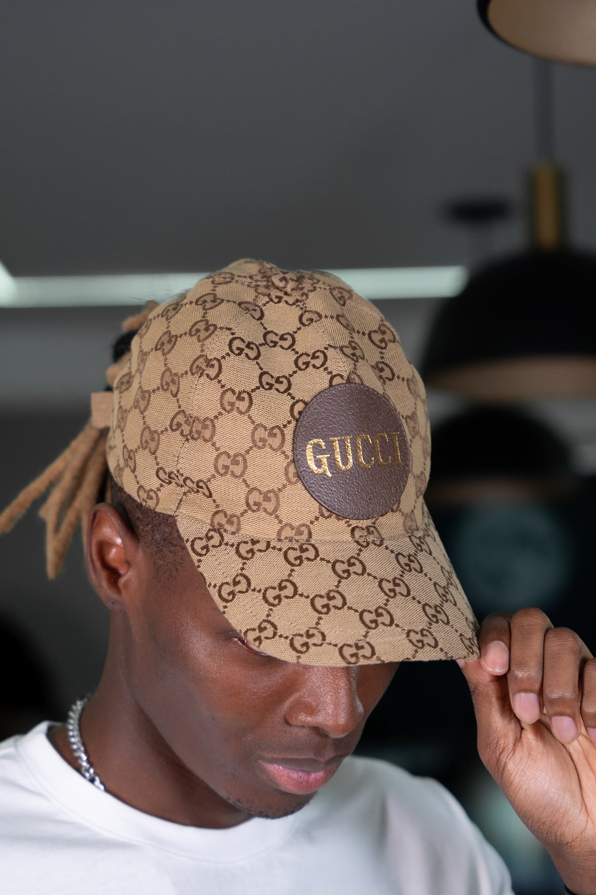 GORRA GUCCI CAFE