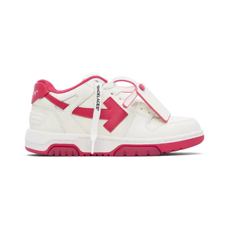 ZAPATOS OFF WHITE OUT OFF OFFICE BLANCO Y FUCSIA