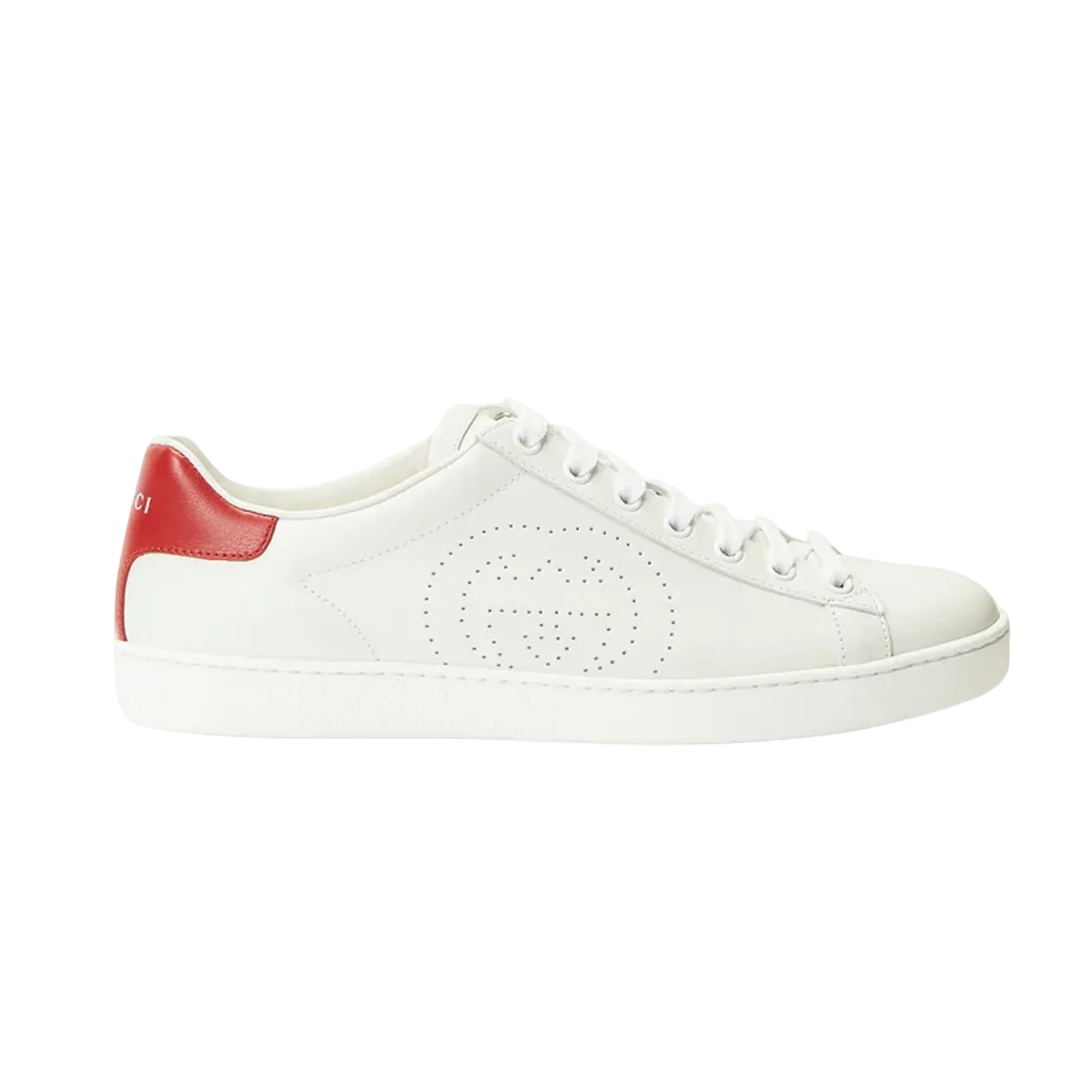TENIS GUCCI BLANCOS LOGO