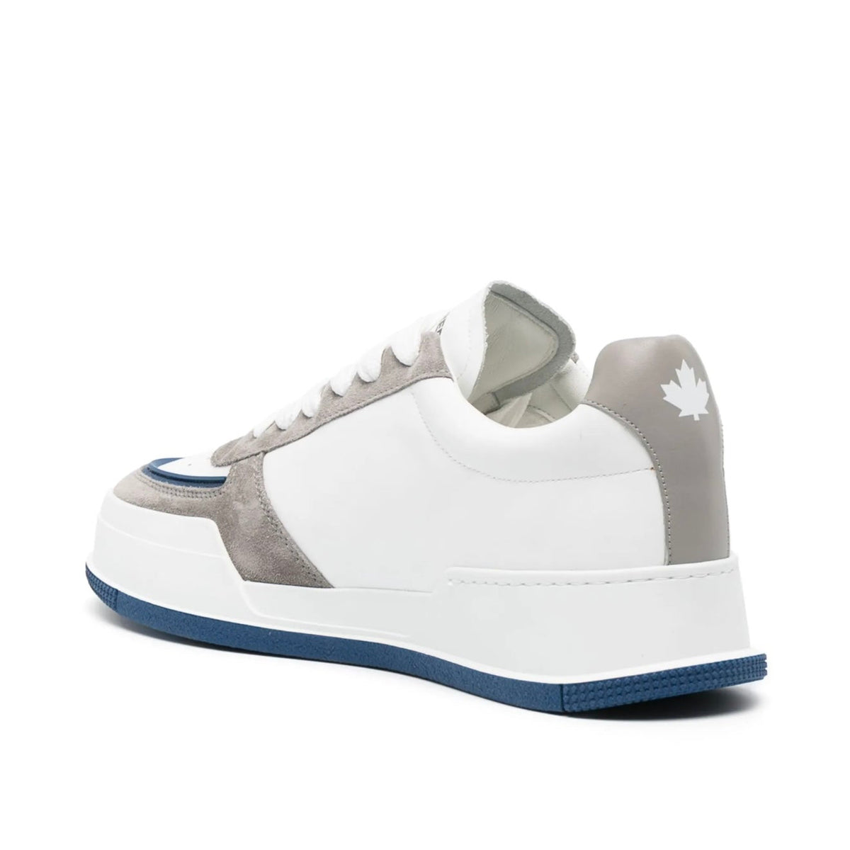 TENIS DSQUARED2 BLANCOS HOJA
