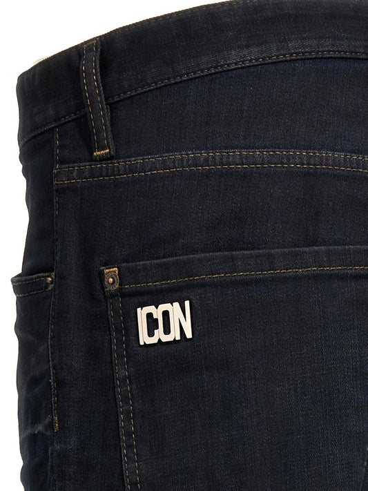 JEAN DSQ NEGRO ICON