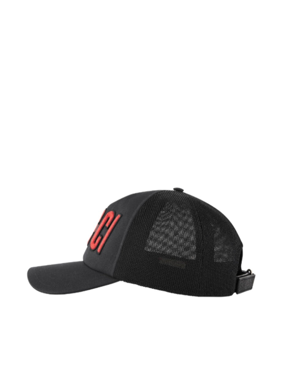 GORRA GUCCI LETRAS ROJAS