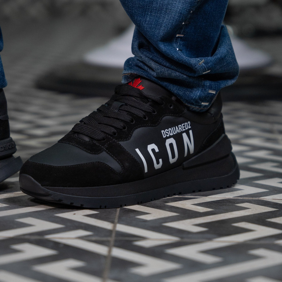 TENIS DSQUARED2 NEGROS ICON