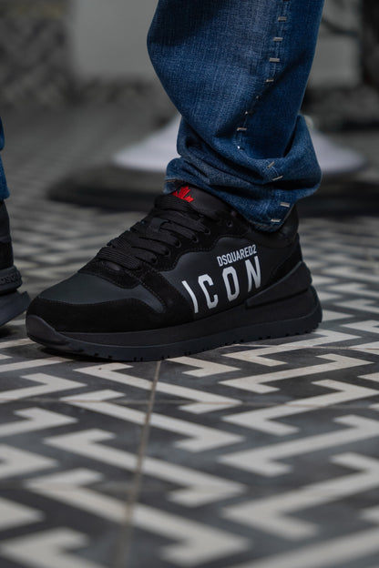 TENIS DSQUARED2 NEGROS ICON