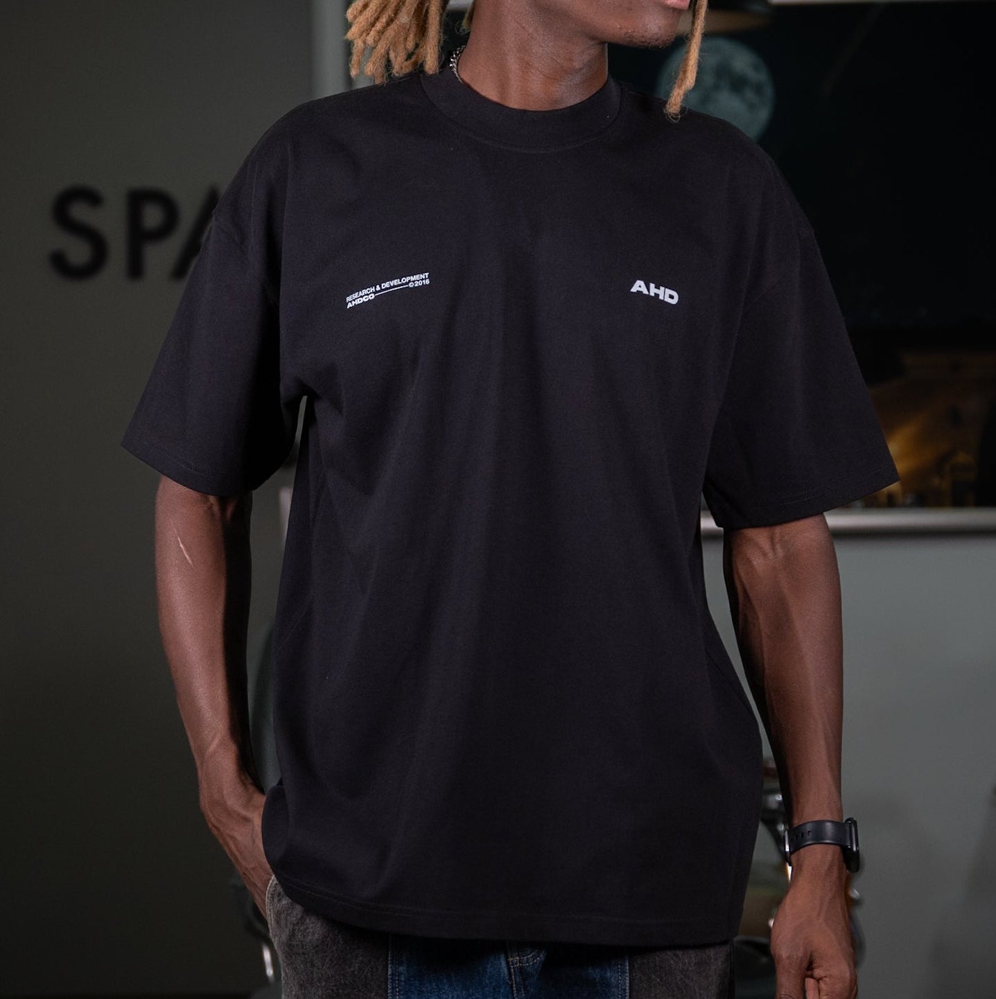 AHEAD NEGRA AZUL AMARILLO