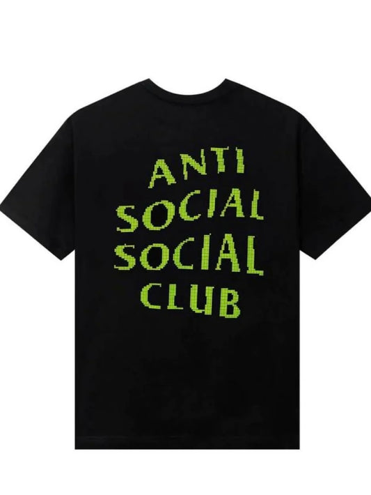 ANTISOCIAL NEGRA VERDE PIXEL