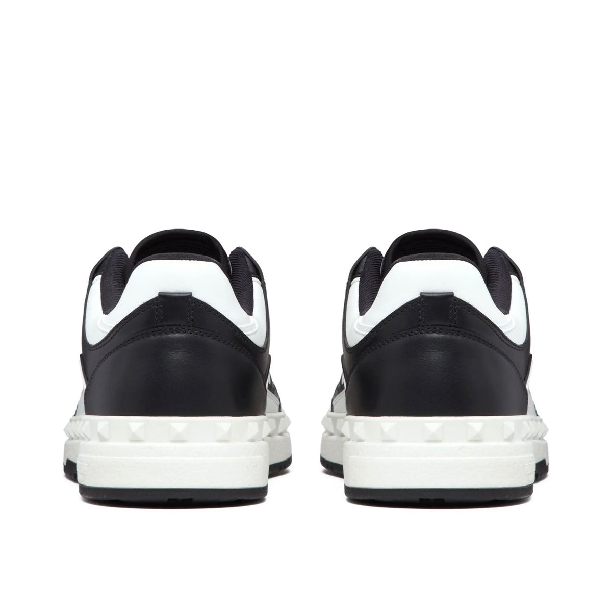 TENIS VALENTINO NEGRO BLANCO BAJITOS