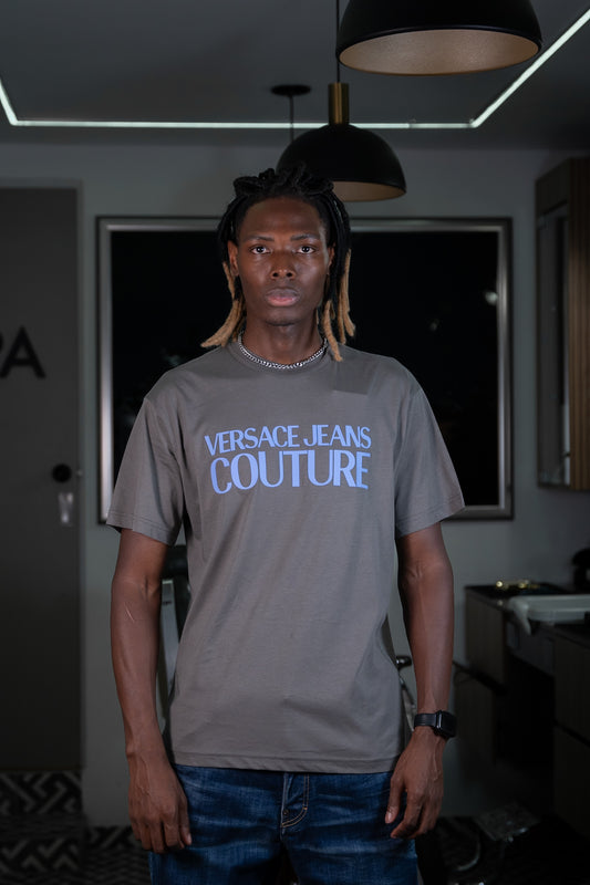 VERSACE JEANS VERDE LETRA AZUL