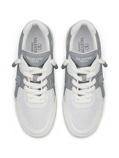 TENIS VALENTINO GRUESOS GRIS BLANCO