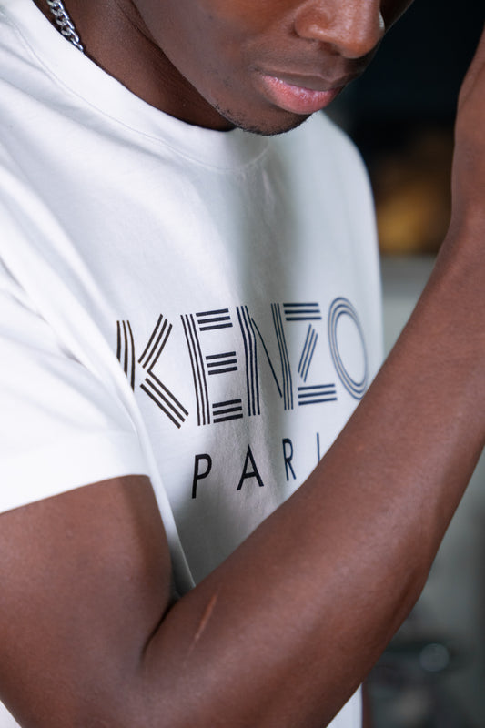 CAMISETA KENZO SENCILLA BLANCA