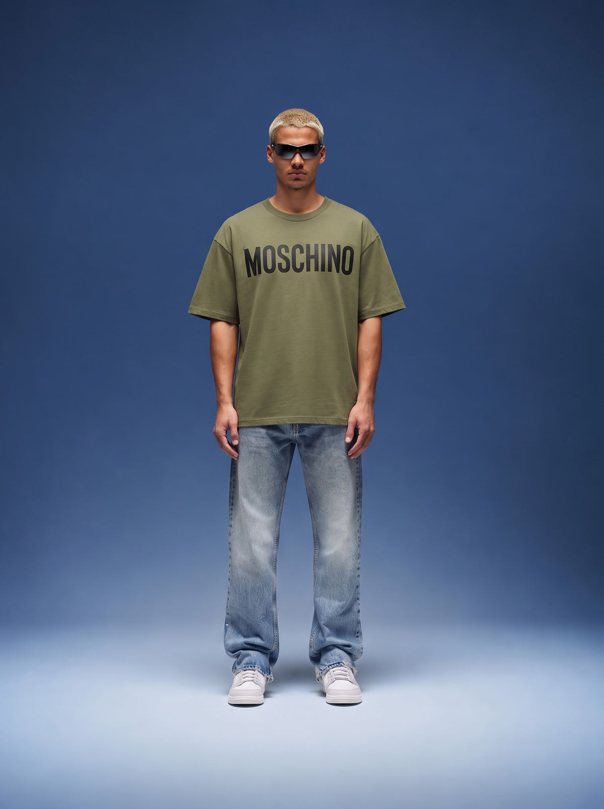 CAMISETA MSCHNO VERDE MILITAR