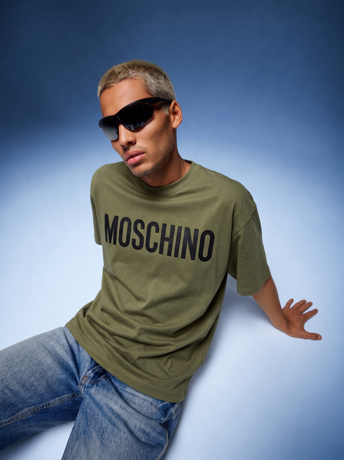 CAMISETA MSCHNO VERDE MILITAR
