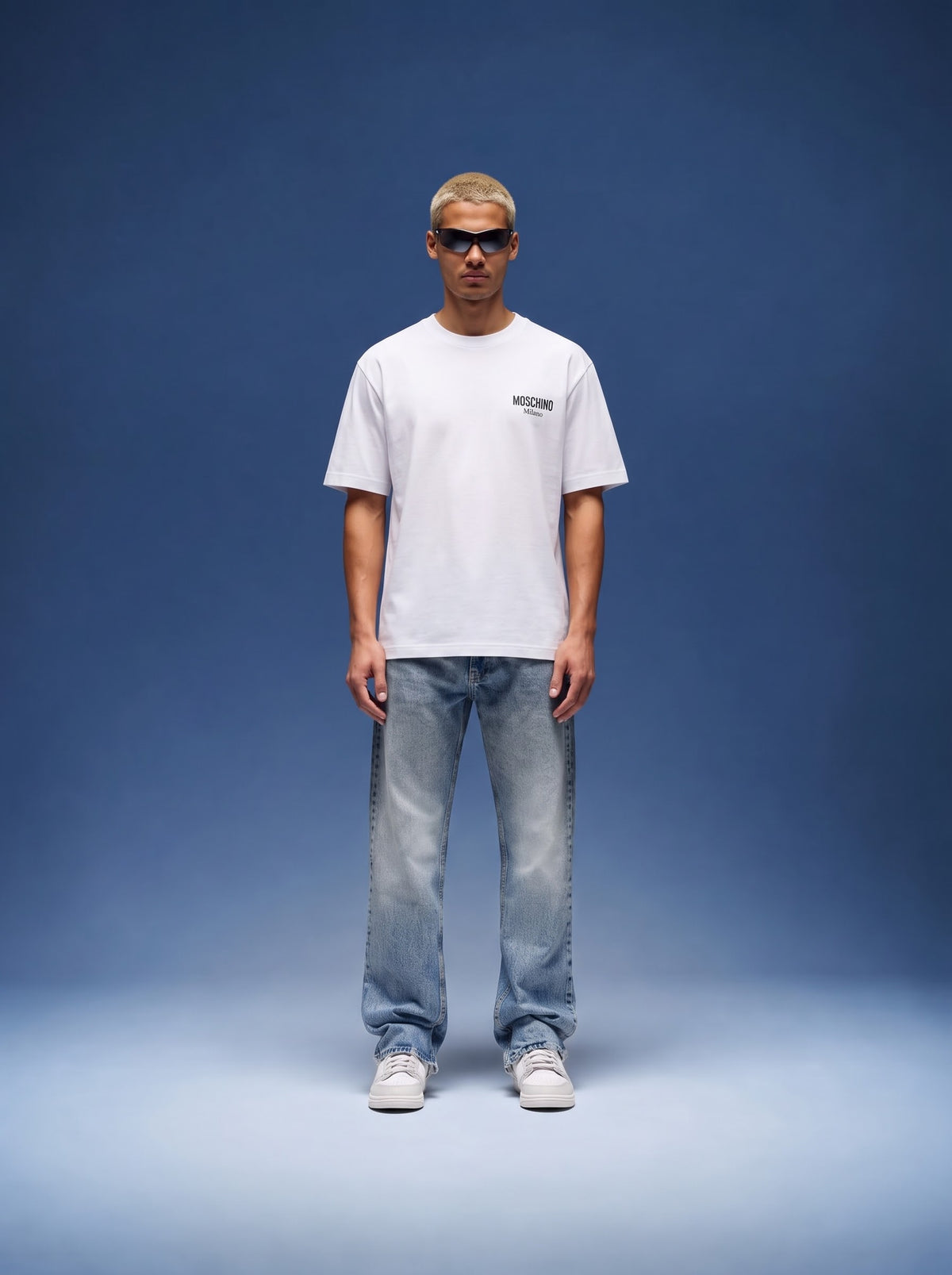 CAMISETA MSCHNO MILANO BLANCA