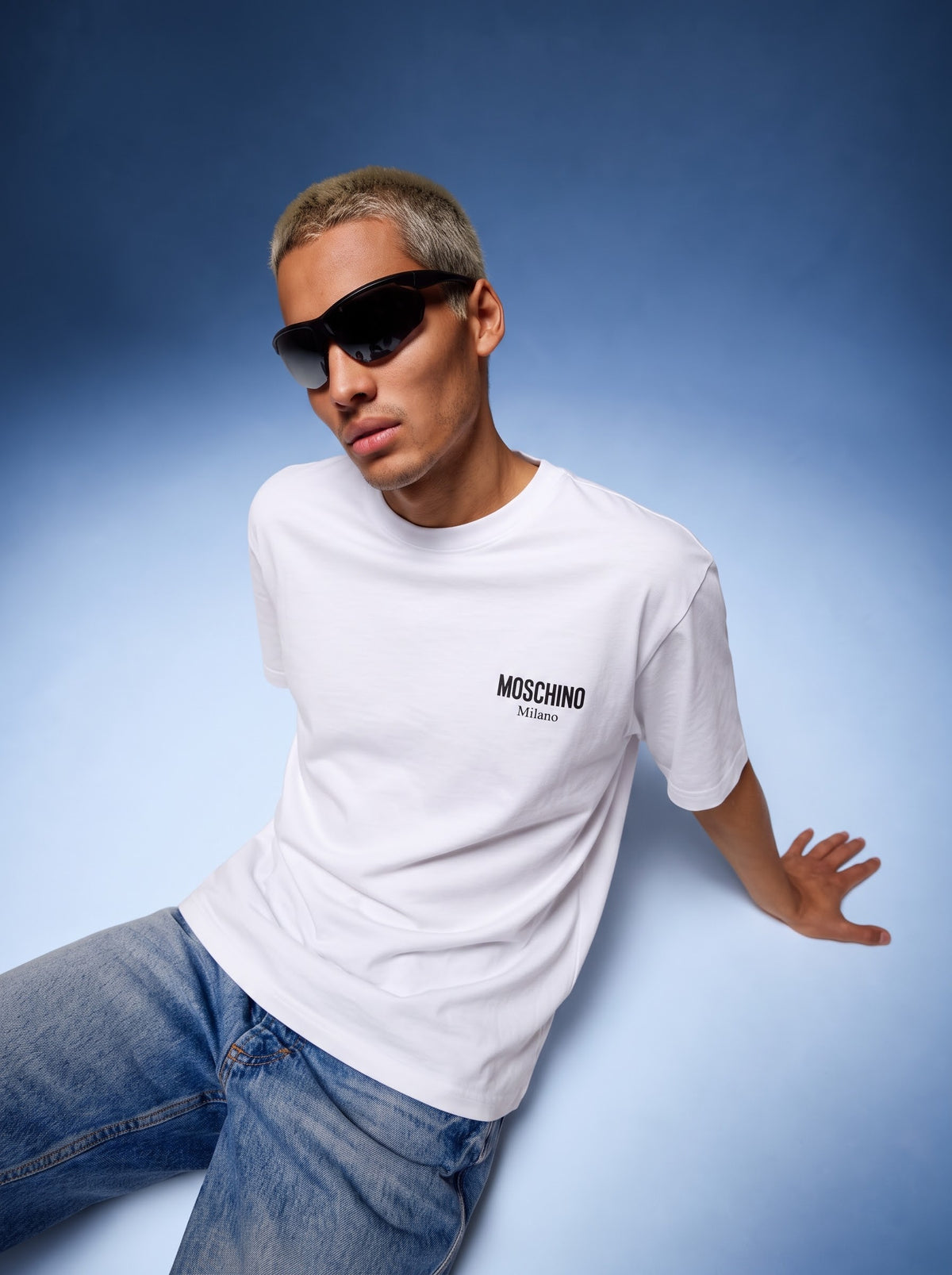 CAMISETA MSCHNO MILANO BLANCA