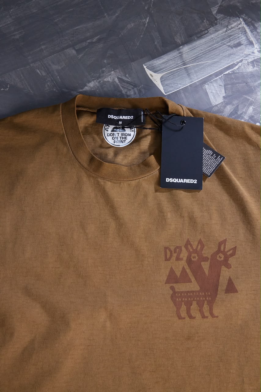 Camiseta DSQ cafe