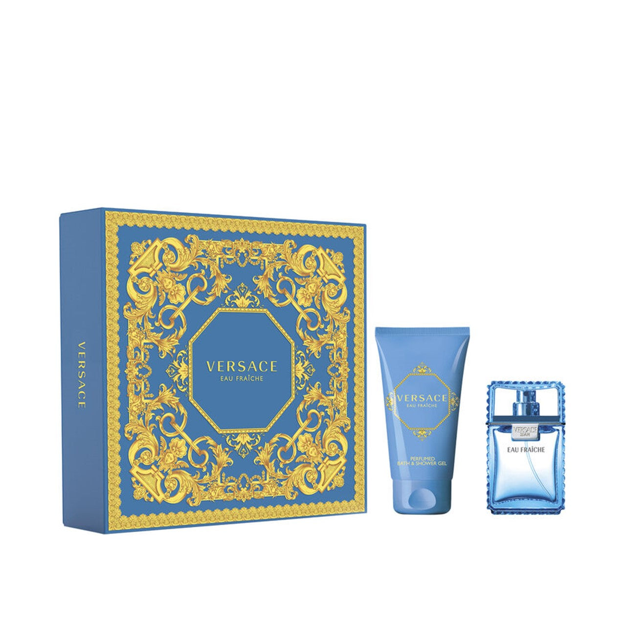 ESTUCHE VERSACE MAN EAU FRAICHE 100ML HM X 2 PZ